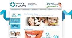Desktop Screenshot of dentalmatiascousinochile.cl